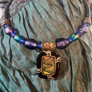 Chico’s jeweled collar necklace